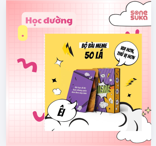 Bộ trò chơi Meme 50 lá Bộ trò chơi Meme 50 lá