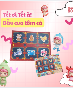 " BỘ TRÒ CHƠI BẦU CUA DRINKING GAME 2 TRONG 1 KHỔNG LỒ